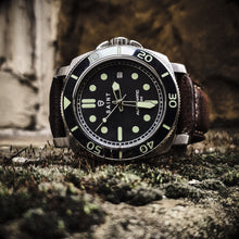 Load image into Gallery viewer, The Turquesa Blue (brown leather)