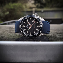 Load image into Gallery viewer, The Racer Blue ( rubber strap)