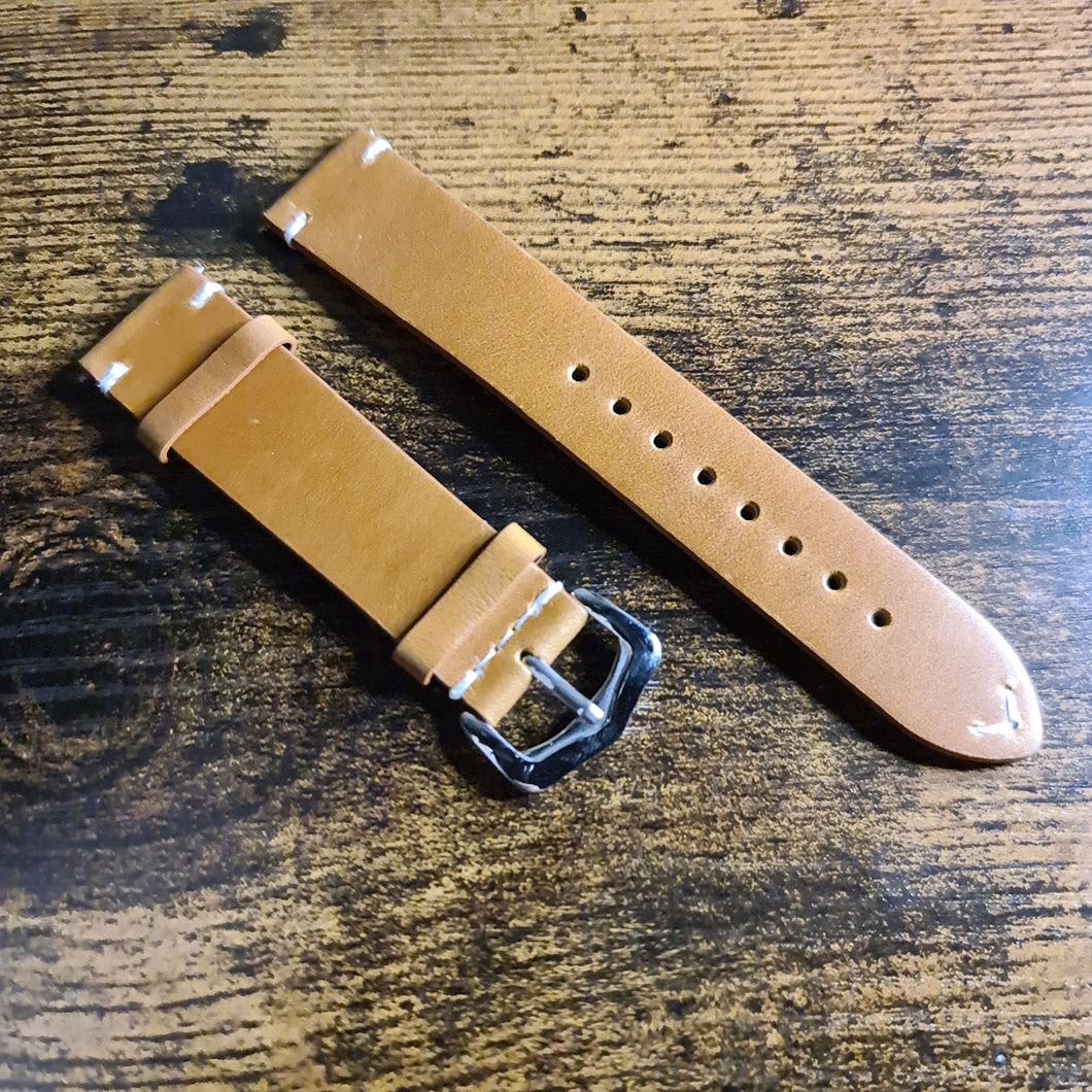 Leather strap - Retro Style (different colour options available)