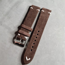 Load image into Gallery viewer, Suede Leather Strap (different colour options available)
