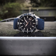 Load image into Gallery viewer, The Racer Blue ( rubber strap)
